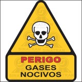  Perigo - Gases nocivos